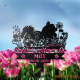 Personalized Dog Memorial Stake - Pomeranian Sign - Dog Garden Decor - Metal Stake | GearViral