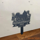 Personalized Dog Memorial Stake - Pomeranian Sign - Dog Garden Decor - Metal Stake | GearViral