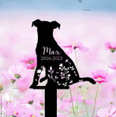 Personalized Dog Memorial Stake - Russell Terriers Stake - Russell Terriers - Pet Grave Marker | GearViral