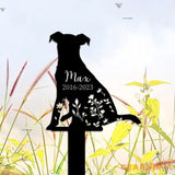 Personalized Dog Memorial Stake - Russell Terriers Stake - Russell Terriers - Pet Grave Marker | GearViral