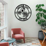 Personalized Family Name Farm Metal Sign - Wall Art Decor - Personalize Farm Home Sign - Metal Farm Family Name