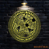 Personalized Family Name Farm Metal Sign - Wall Art Decor - Personalize Farm Home Sign - Metal Farm Family Name