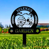 Personalized Family Name Farm Metal Sign - Wall ArtDecor - Personalize Farm Home Sign - Metal Farm Family Name - Garden