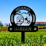 Personalized Family Name Farm Metal Sign - Wall ArtDecor - Personalize Farm Home Sign - Metal Farm Family Name - Garden