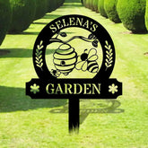 Personalized Family Name Farm Metal Sign - Wall ArtDecor - Personalize Farm Home Sign - Metal Farm Family Name - Garden