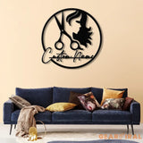 Personalized Hair Salon Metal Sign Custom Hairstylist Wall Decor Beauty Salon Welcome Sign Salon Wall Art Christmas