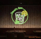 Personalized Home Bar Neon Sign Custom Name Bar Neon Sign Neon Sign Gifts Neon Sign for Dad Christmas Gift Neon Man