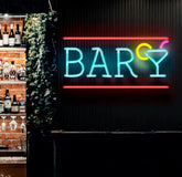Personalized Home Bar Neon Sign Custom Name Bar Neon Sign Neon Sign Gifts Neon Sign for Dad Christmas Gift Neon Man