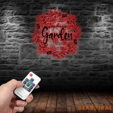 Personalized Metal Garden Sign / Sign For Garden / Personalized Sign / Custom Garden Sign / Outdoor Decor