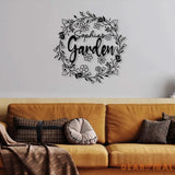 Personalized Metal Garden Sign / Sign For Garden / Personalized Sign / Custom Garden Sign / Outdoor Decor