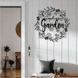 Personalized Metal Garden Sign / Sign For Garden / Personalized Sign / Custom Garden Sign / Outdoor Decor