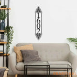 Personalized Number Address Metal Sign - Number Address Wall Decor - Personalize Number Address Metal Sign - Address