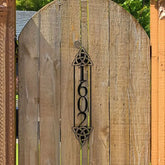 Personalized Number Address Metal Sign - Number Address Wall Decor - Personalize Number Address Metal Sign - Address