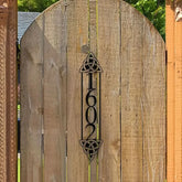 Personalized Number Address Metal Sign - Number Address Wall Decor - Personalize Number Address Metal Sign - Address