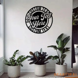 Personalized Patio Sign - Make it Your Own Wording - Custom Metal Wall Sign Personalized Metal Sign Wall Decor