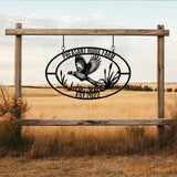 Personalized Pheasant Metal Sign Custom Pheasant Hunting Name Sign Wall Decor for Man Cave Hunter Gift for Dad Pheasant