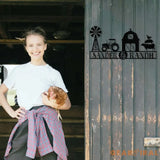 Personalized Ranch Entrance Signs Custom Metal Farm Sign Large Ranch Gate Signs Farm Signs with Family Name Metal Farm