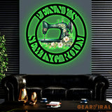 Personalized Sewing Machine With Flower Sign Custom Quilting Sign For Sewing Room Decor Sewing Machine Sign Gift for