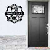 Personalized Sewing Metal Sign Custom Quilting Sign For Sewing Room Decor Sewing Machine With Flower Sign Craft Room