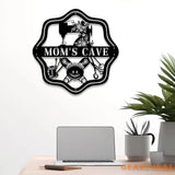 Personalized Sewing Metal Sign Custom Quilting Sign For Sewing Room Decor Sewing Machine With Flower Sign Craft Room