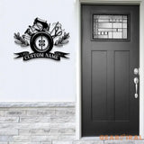 Personalized Sewing Room Metal Sign with Led Light Craft Sign Decor Craft Quilting Sign Art Room Decor Sewing Hobby