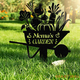 Personalized Vegetables Garden Sign Vegetables Garden Stake Metal Yard Art Vegetable Plot Markers Gardener Gift Outdoor