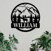 Personalized Wild Family Metal Signs Custom Metal Family Name Sign Outdoor Metal Sign Anniversary Gift Personalized