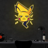 Pikachu NO25 Neon Sign x Acrylic Artwork