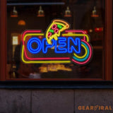 Pizza Neon Sign Open Pizza Led Sign Restaurant Sign Kitchen Neon Sign Neon Sign Bedroom Led Neon Sign Neon Light Sign