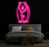 Polar Bear LED Neon Sign - Custom Wall Decor Game Room Sign Bar LED Light Best Gifts for Him Unique Polar Bear Neon Art