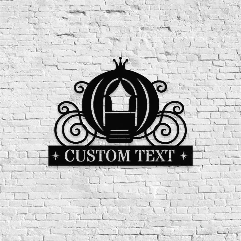 Princess Room Metal Sign Personalized Room Name Led Sign Outdoor Door Decor Address Wall Art Perfect Gift for