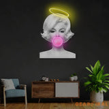 ’Queen of The Cinema’ Neon x Acrylic Artwork