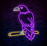 Raven Neon Sign Raven Bird Led Sign Raven Neon Light Raven Animal Led Light Animal Room Wall Art Decor Bird Moon House