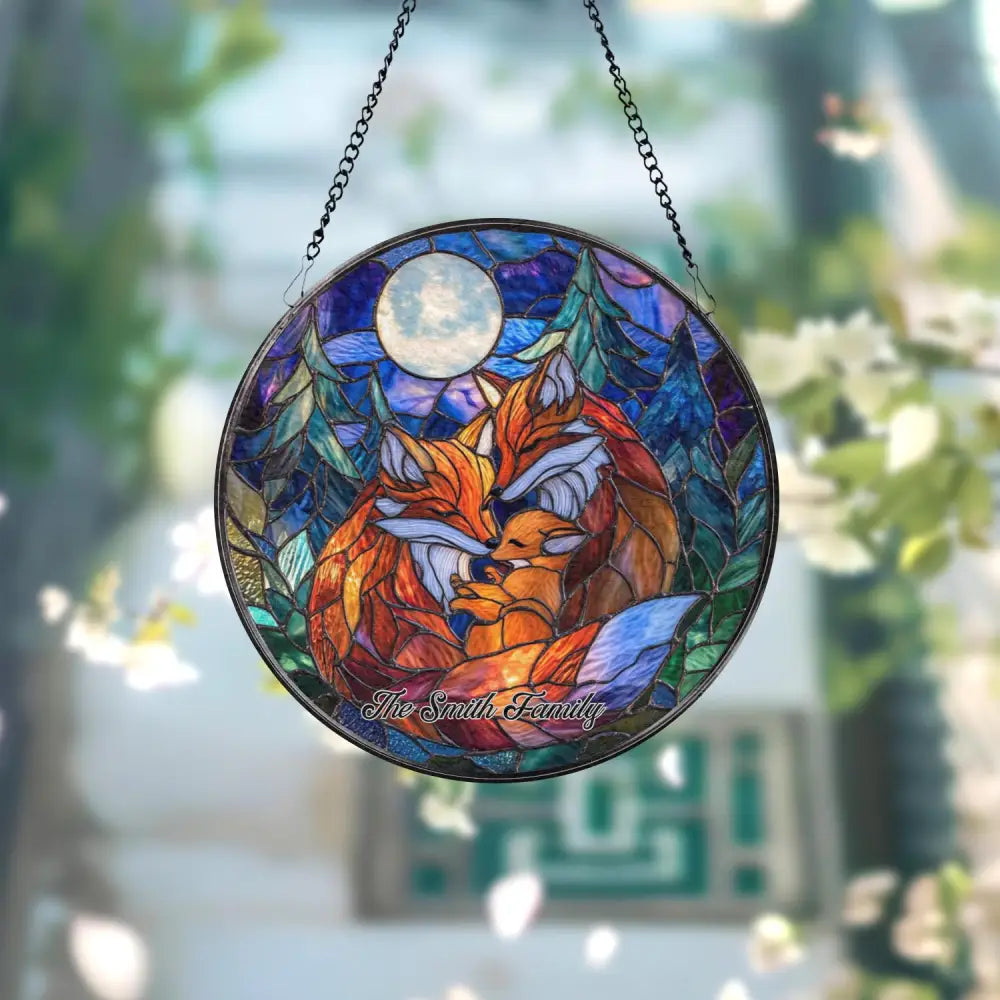 Red Cardinal Stained Glass Suncatcher Cardinal Window Hanging Red Bird Decor Cardinal Memorial Gift Bird Lover Gift