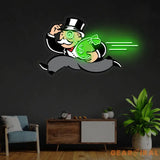 ’Robber Baron’ Neon x Acrylic Artwork