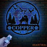 Samoyed Metal Sign Custom Dog Name Sign Dog Memorial Gift Samoyed Wall Decor Dog Lovers Wall Art Pet Lover Gift Dog Mom