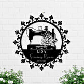 Sewing Room Sign - Personalized Sign - Custom Metal Sewing sign - Quilting sign | GearViral