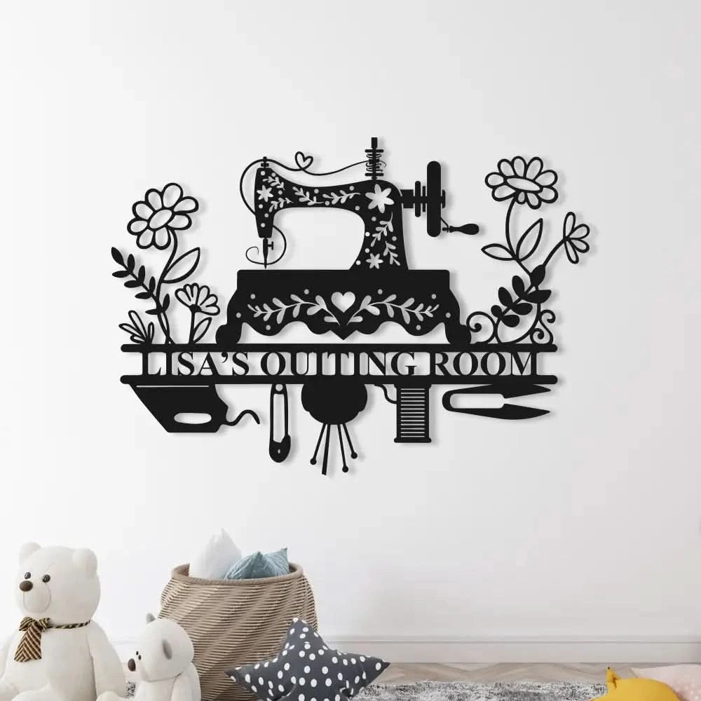 Sewing Room Sign - Personalized Sewing metal sign - Sewing Gift - quilting sign | GearViral