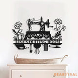 Sewing Room Sign - Personalized Sewing metal sign - Sewing Gift - quilting sign | GearViral