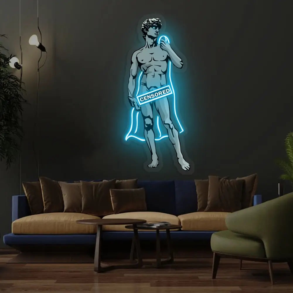 ’Shameless David’ Neon x Acrylic Artwork