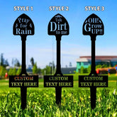 Shovel Metal Garden Stake shovel Design Sign - Garden metal sign - Perfect Garden Stake - Housewarming - Shovel Garden