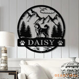 Siberian Husky Metal Sign Custom Dog Name Sign Dog Memorial Gift Siberian Husky Wall Decor Dog Lovers Wall Art Pet