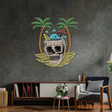 Skull Island LED Neon Sign Light Pop Art
