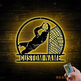 Soccer Coach Metal Sign Led - Sports Signs - Soccer Coach Gift - Soccer Team Gift | GearViral