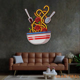 Spaghetti LED Neon Sign Light Pop Art