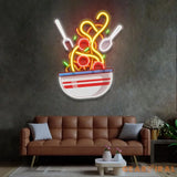 Spaghetti LED Neon Sign Light Pop Art