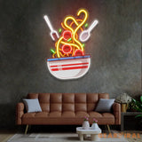 Spaghetti LED Neon Sign Light Pop Art