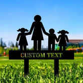 Teacher Metal Garden Stake Teacher Design Sign - Garden metal sign - Perfect Housewarming - Garden Decor Family Gift