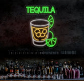 Tequila Neon Sign Tequila Led Light Tequila Bar Decor Bar Neon Sign Light Cocktail Neon Light Bar Wall Art House Wall