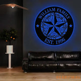 USA Metal House Metal Sign Metal Monogram Housewarming Wedding Monogram Anniversary Housewarming Gift